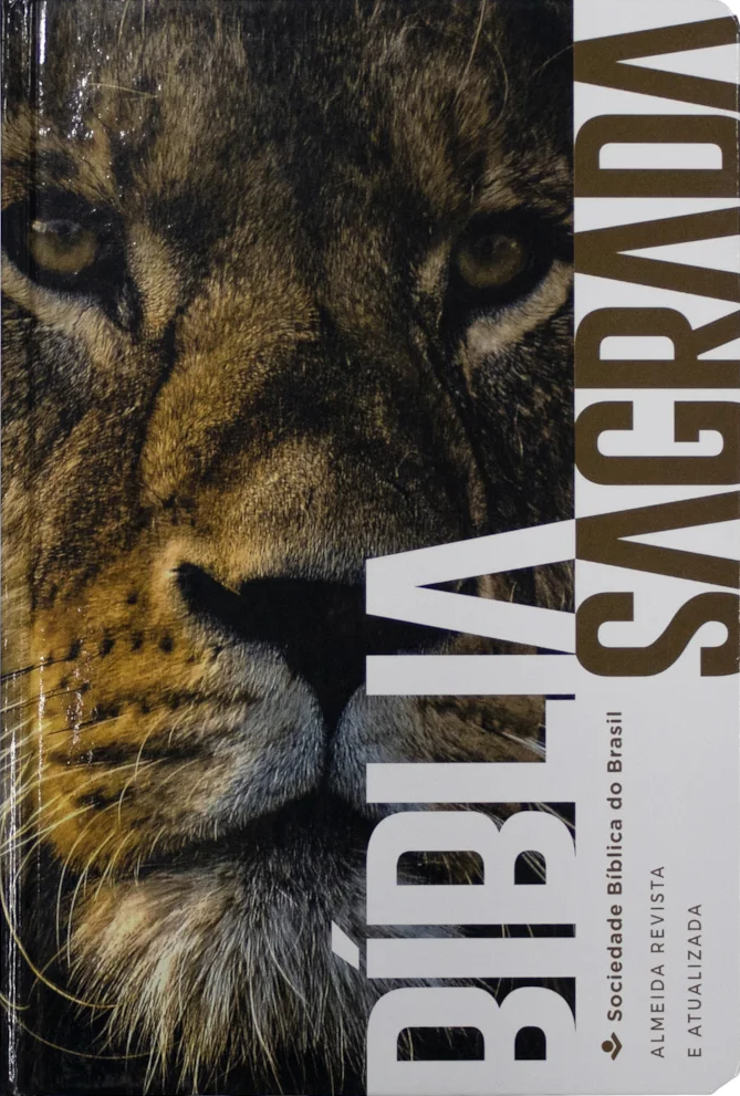 BÍBLIA SAGRADA (ARA) - Capa dura Leão