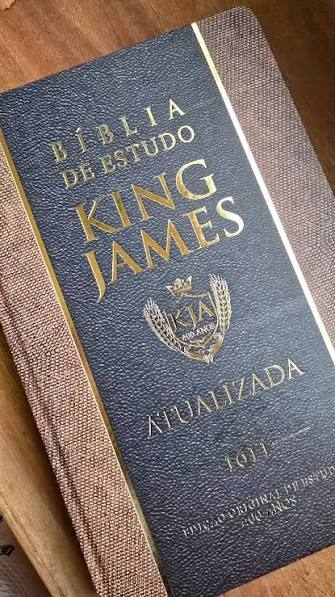 BÍBLIA DE ESTUDO King James 1611